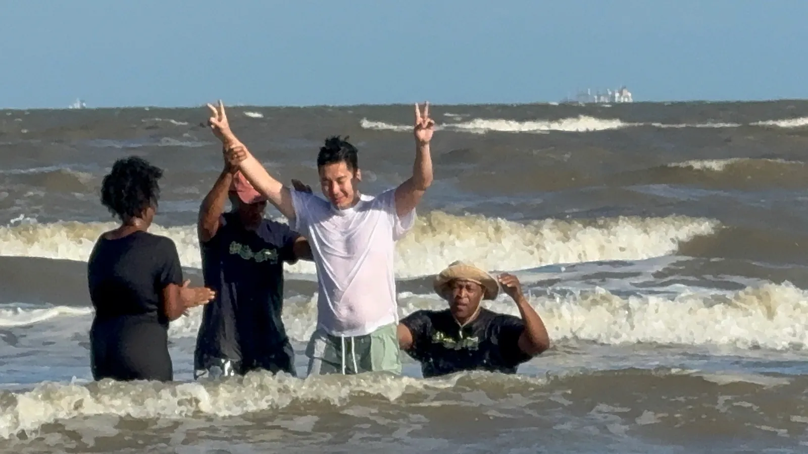 October 4, 2025. Fully giving his life to Christ.