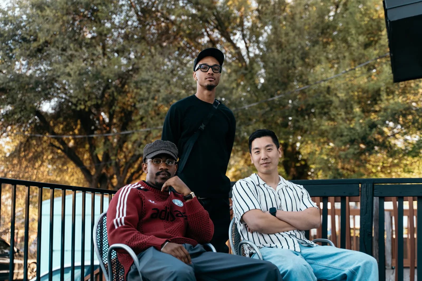 The crew. I'm in the back.