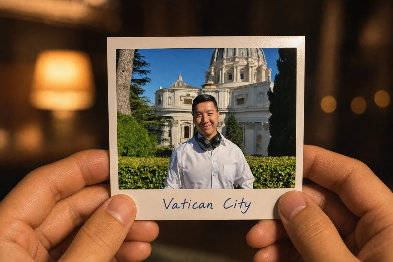 In Vatican City for a Faith x AI summit