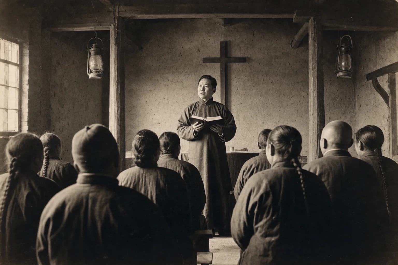 An imagining of my great-grandfather pastoring in China